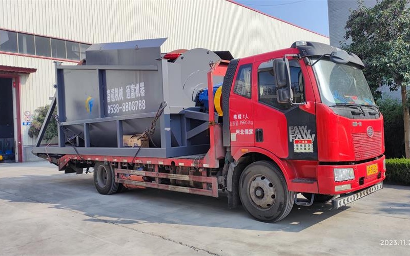 富之通無軸滾筒篩助力湖北客戶，實現(xiàn)高效篩分與環(huán)保生產(chǎn)